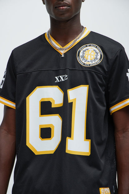 Hard Knocks Mesh Jersey - Black