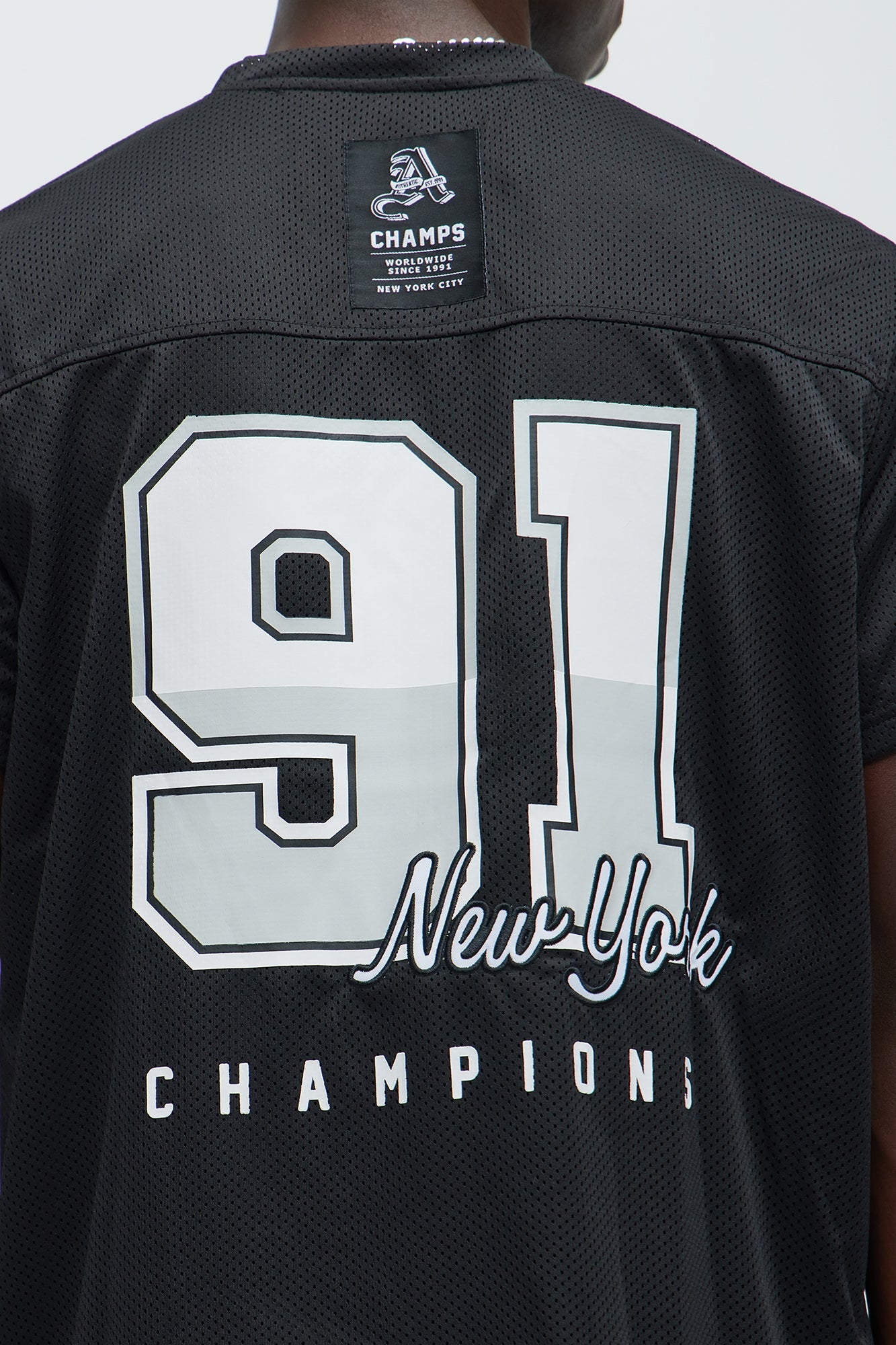 NY Mesh Jersey - Black