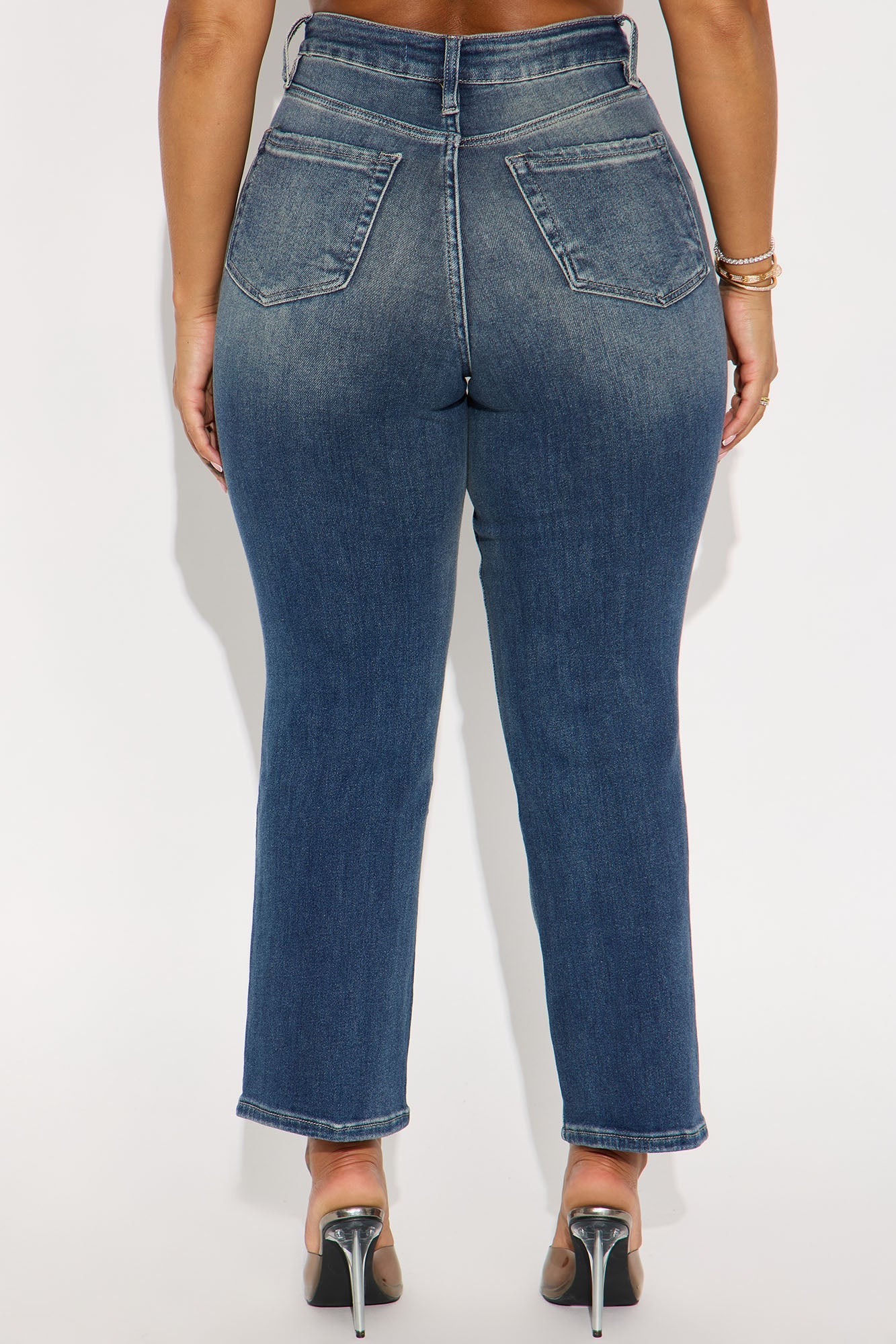 Manhattan Straight Leg Capri Jean - Light Wash