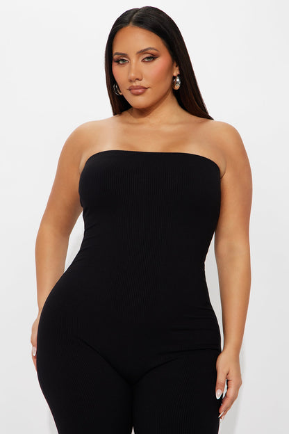 Alayna Snatched Jumpsuit - Black