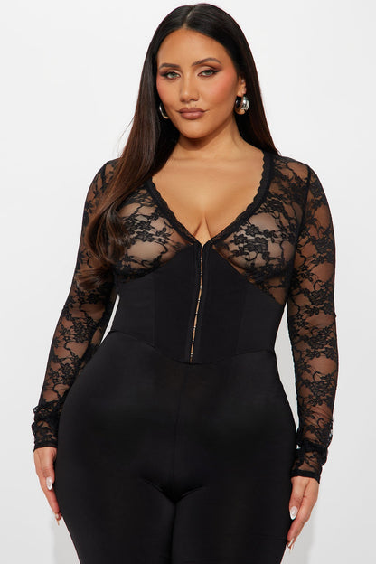 My Favorite Flare Jumpsuit - Black