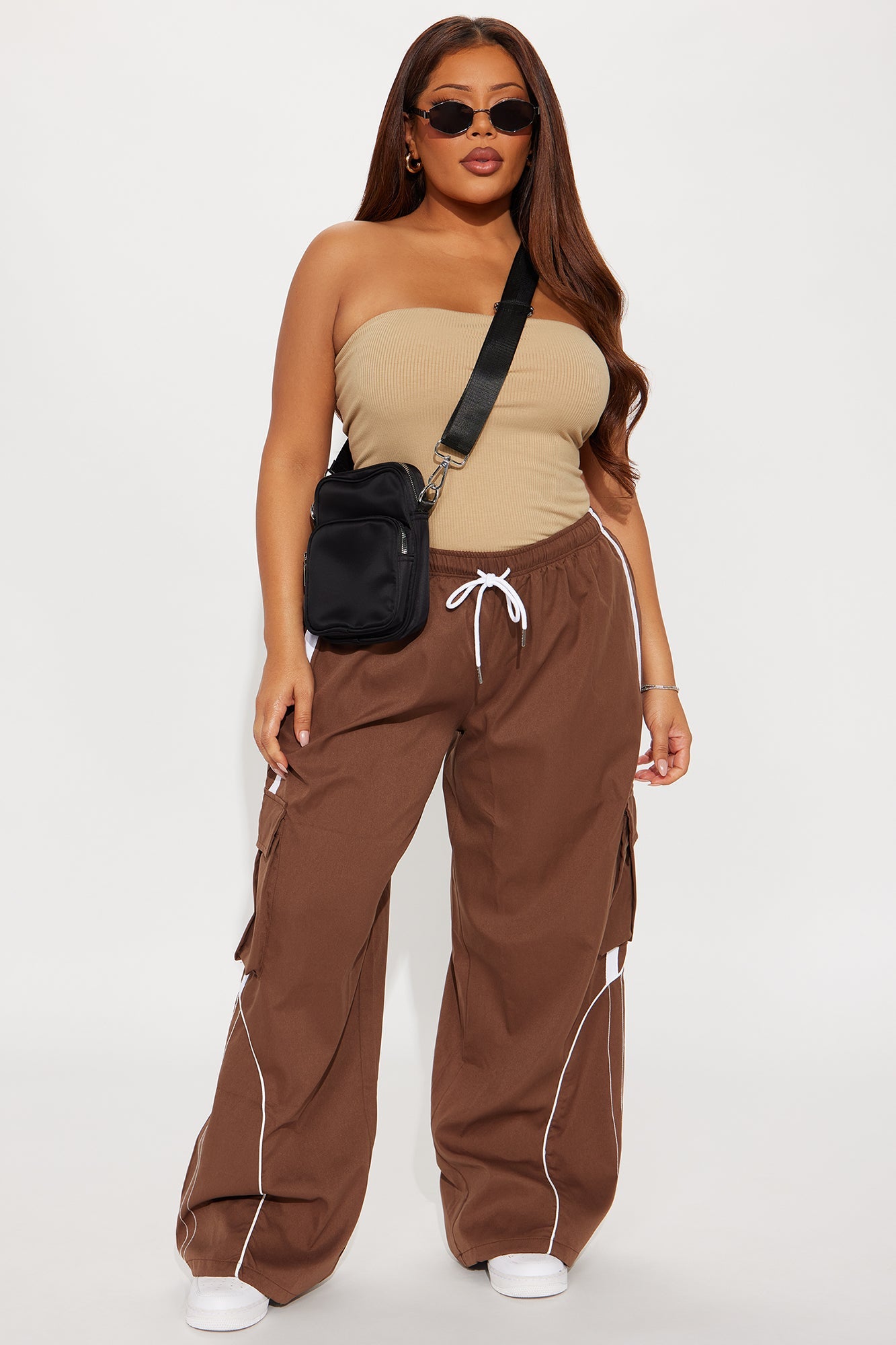 Demi Double Lined Tube Bodysuit - Nude