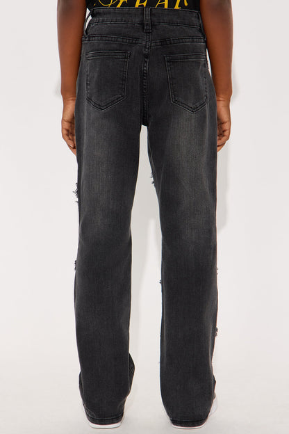 Mini Everchanging Flare Jeans - Black Wash