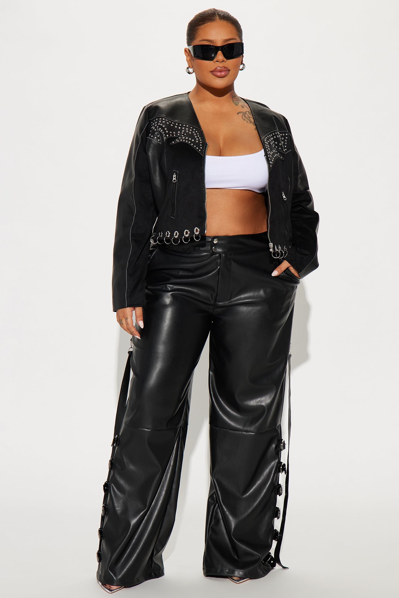 Wild Child Studded Jacket - Black