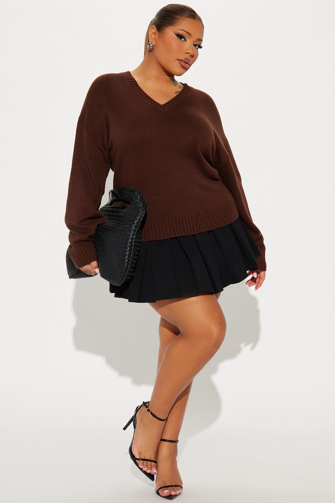 My Favorite Oversized Sweater - Chocolate