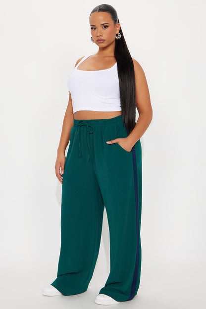 Point Of View Track Trouser Pant - Hunter Green