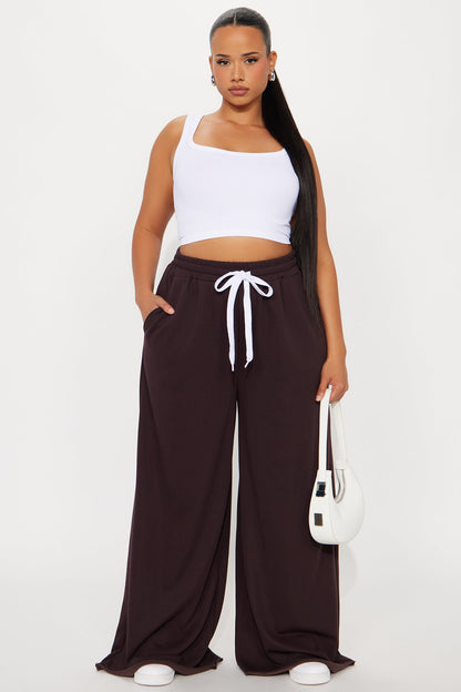 My Turn Again Lounge Pant - Chocolate