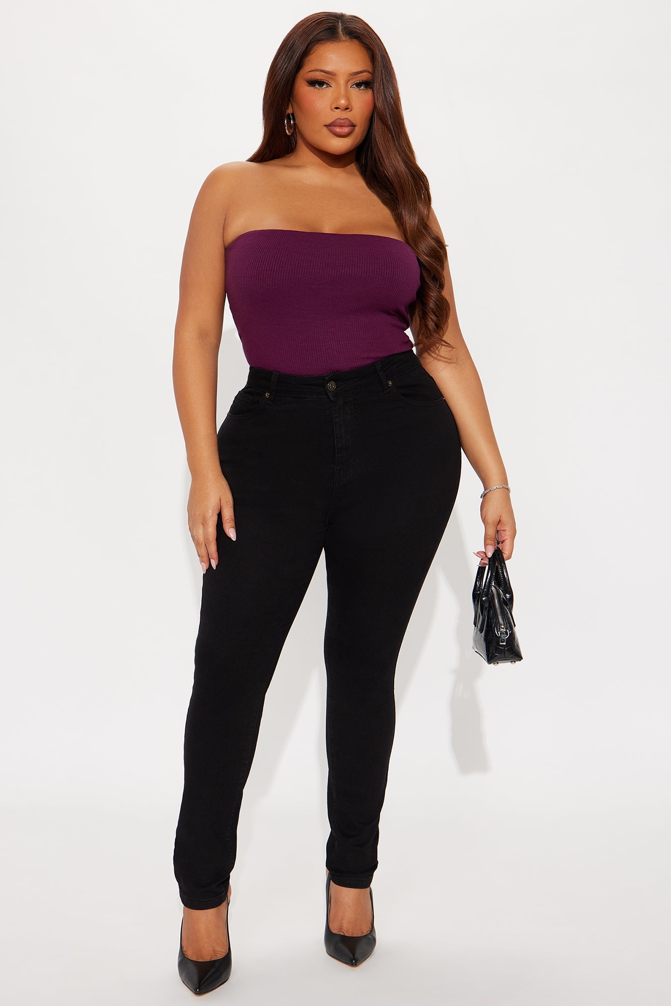 In The Black Skinny Jeans - Black