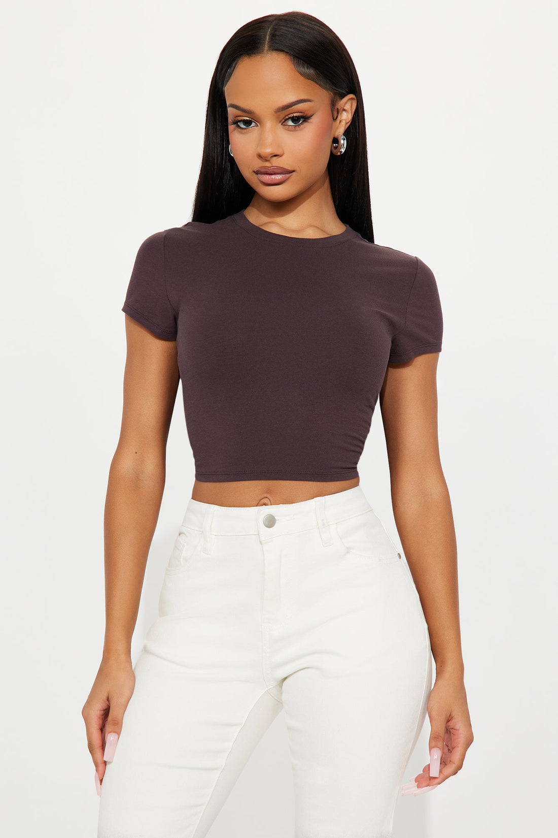 Robin Crop Top - Chocolate