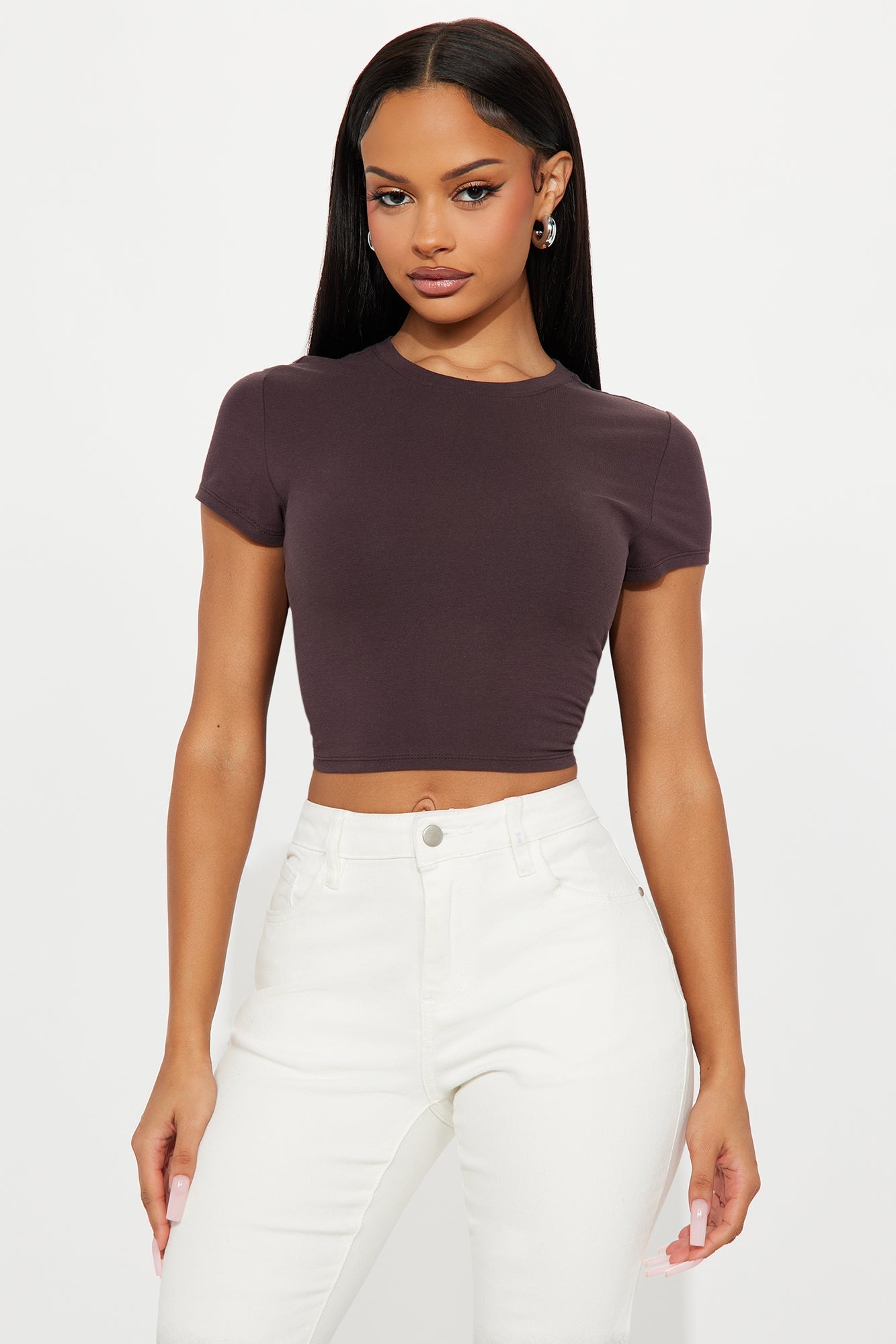 Robin Crop Top - Chocolate