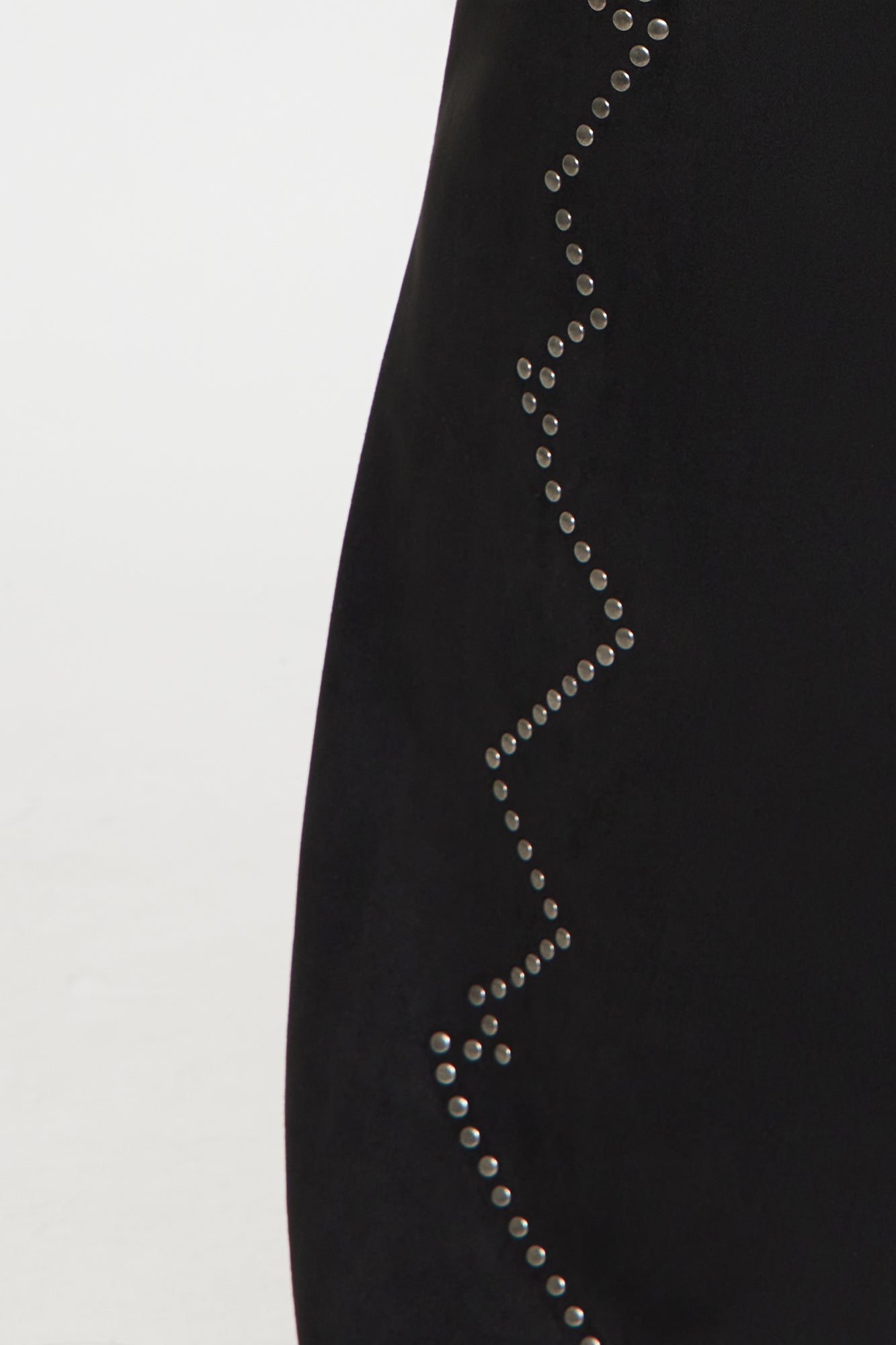 Miranda Faux Suede Flare Pants 33″ - Black