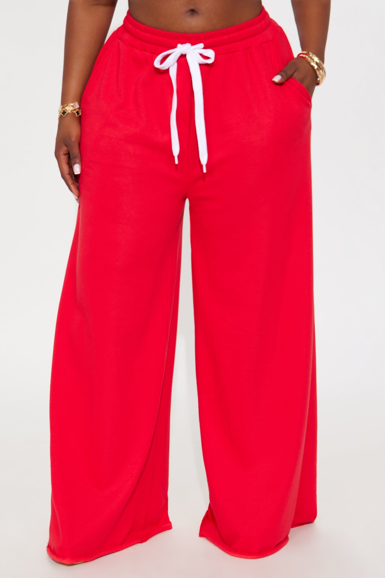 My Turn Again Lounge Pant - Red