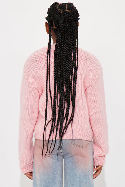 Mini Berry Sweet Strawberry Cardigan - Pink