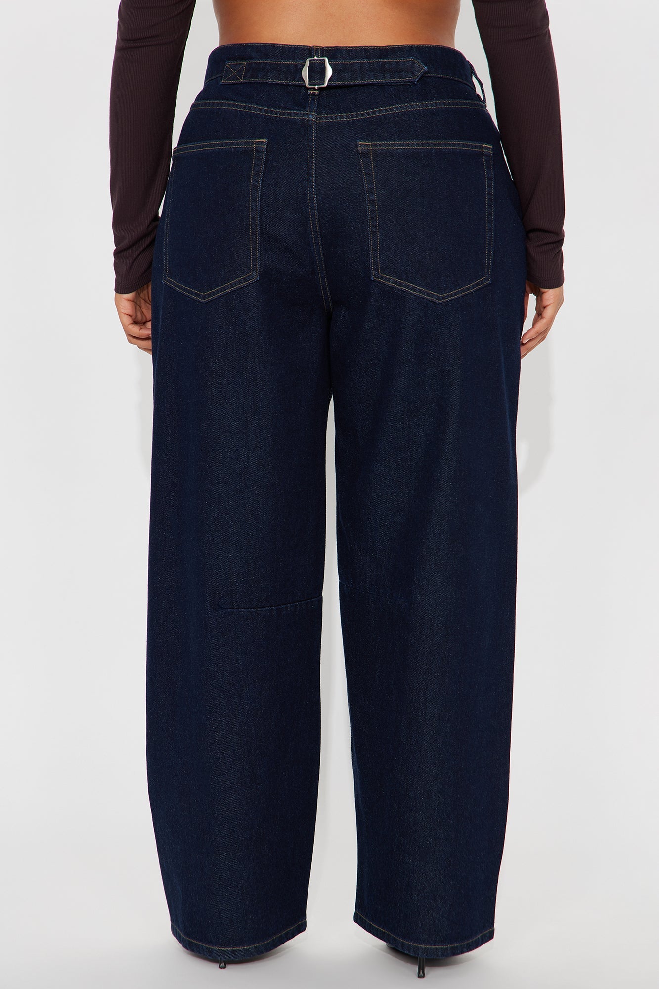 Dakota Straight Leg Jeans - Dark Denim