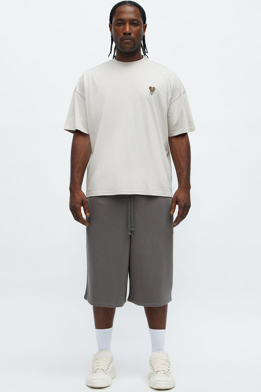 Tyson Baggy Shorts - Charcoal