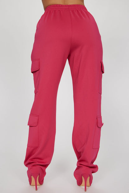 Roxy Pant Boots - Pink