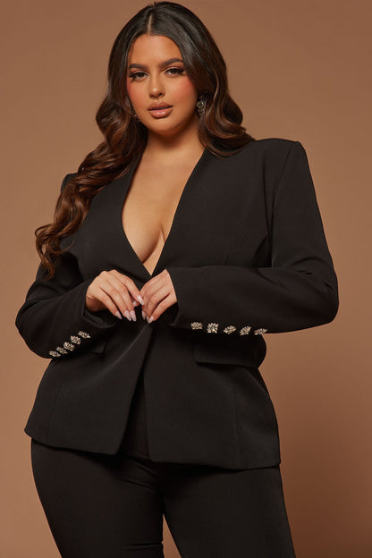 Athena Blazer - Black