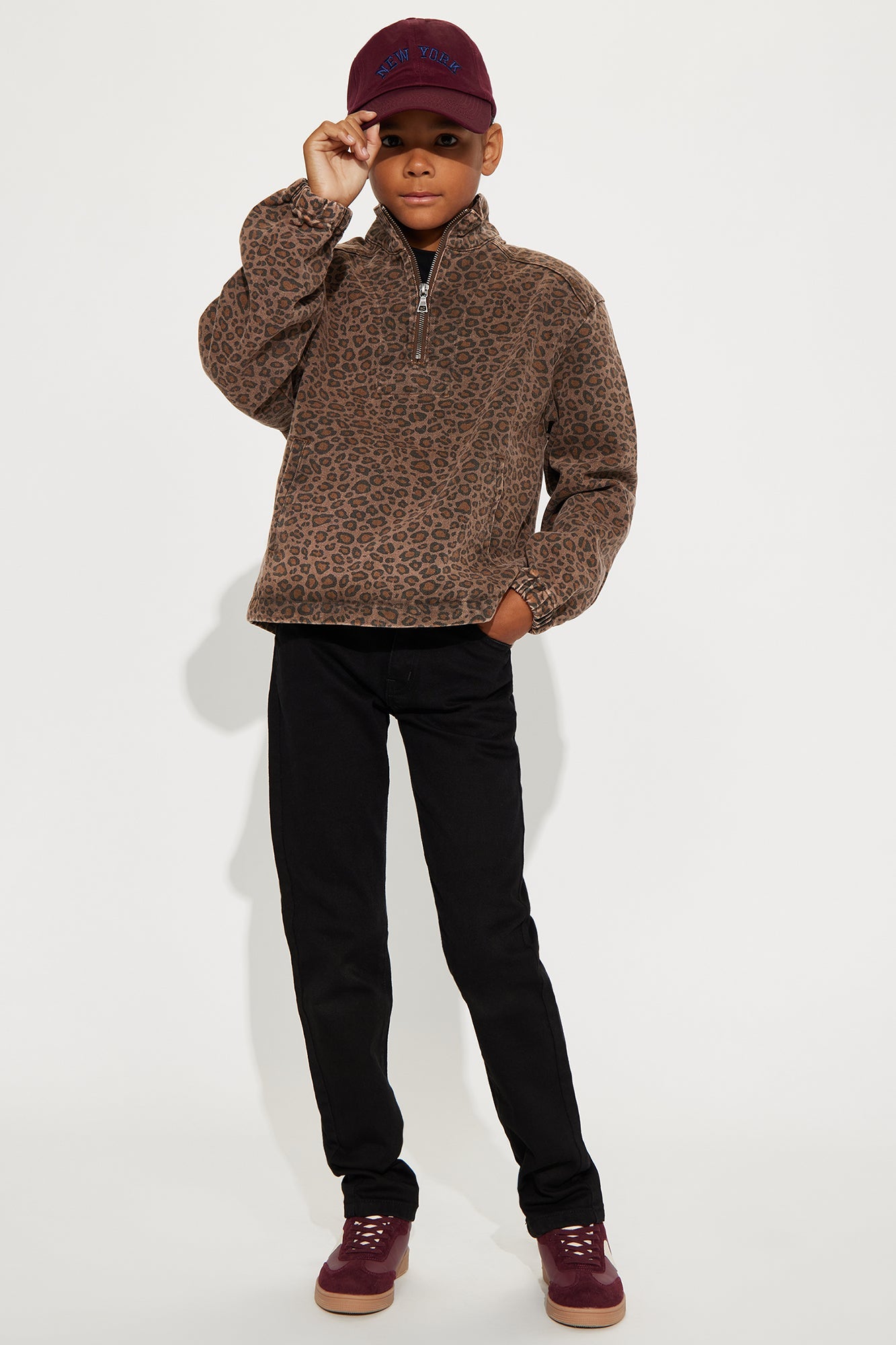 Mini Wild Style Anorak Jacket - Brown