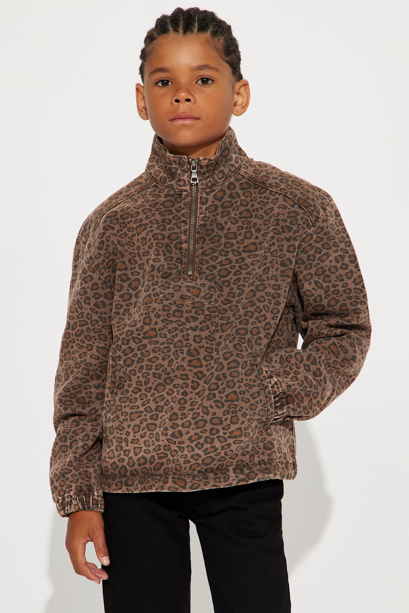 Mini Wild Style Anorak Jacket - Brown