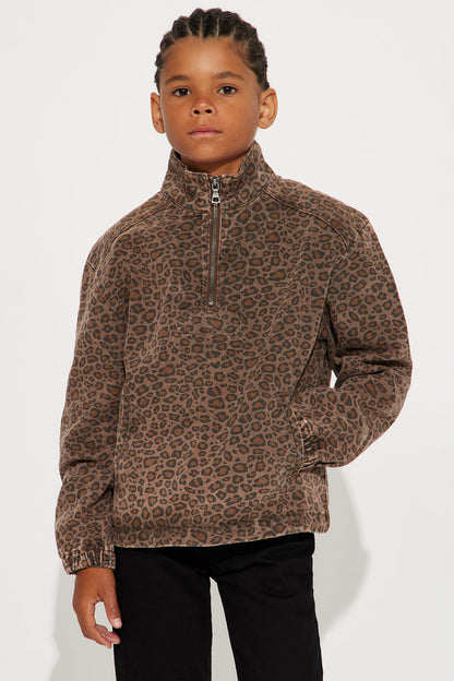 Mini Wild Style Anorak Jacket - Brown