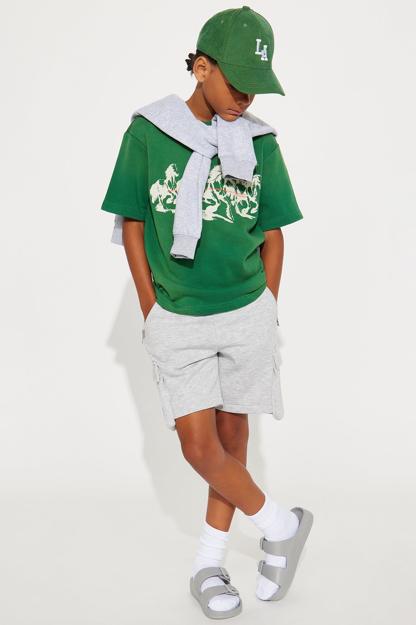 Mini Tyson Wild Blessings Short Sleeve Tee - Green