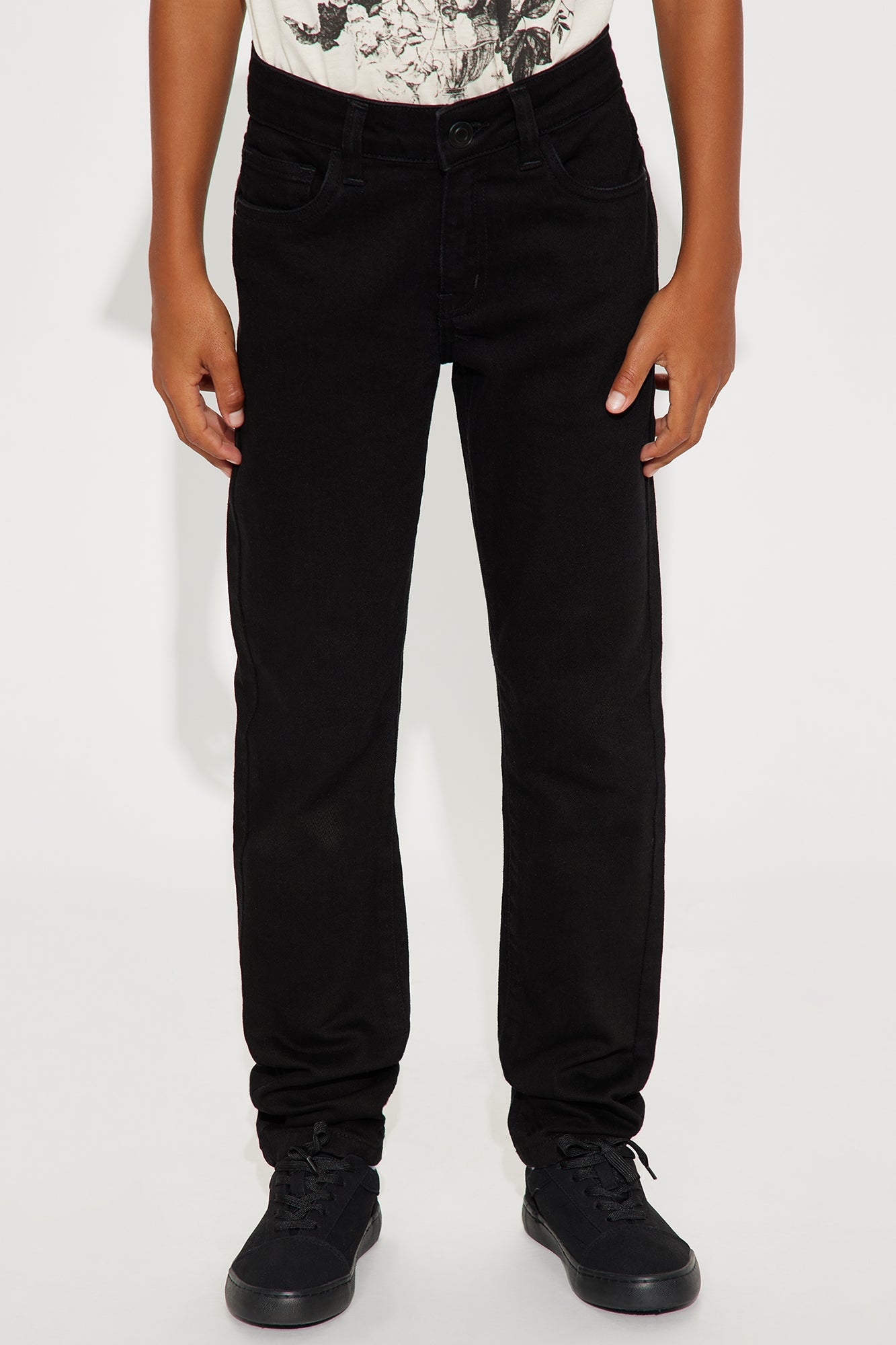 Mini Cornell Skinny Jeans - Black