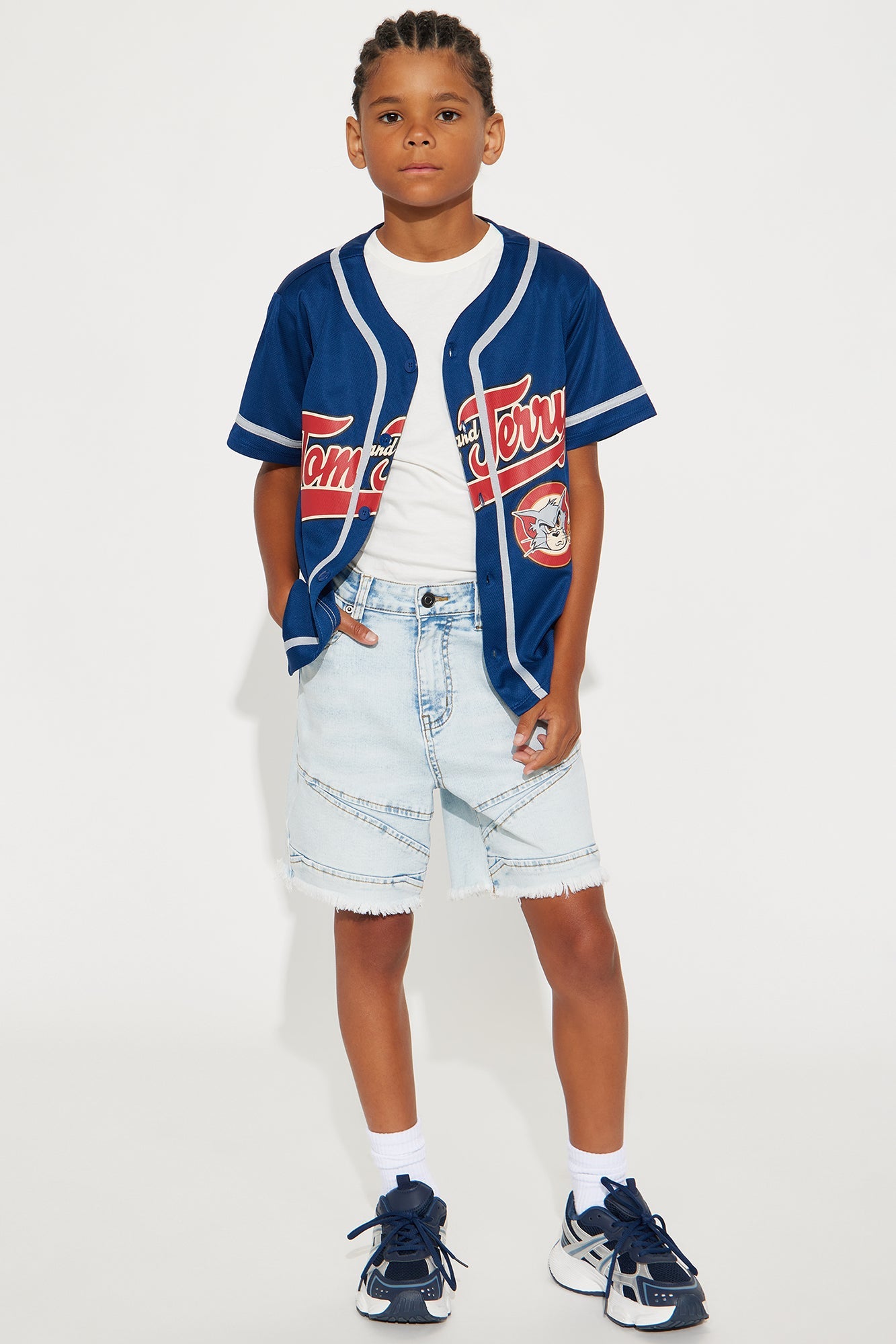 Mini At My Best Denim Shorts - Light Wash