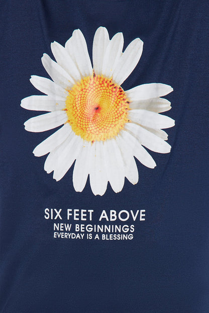 Mini Everyday Is A Blessing SS Tee - Blue