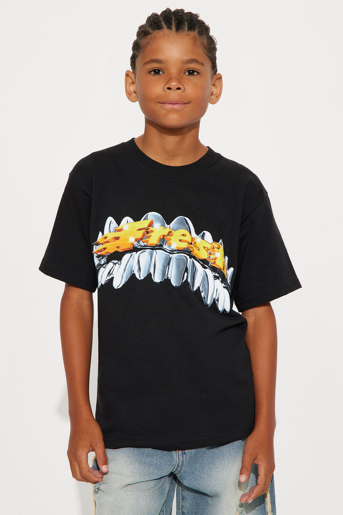 Mini Fresh Grills Short Sleeve Tee - Black