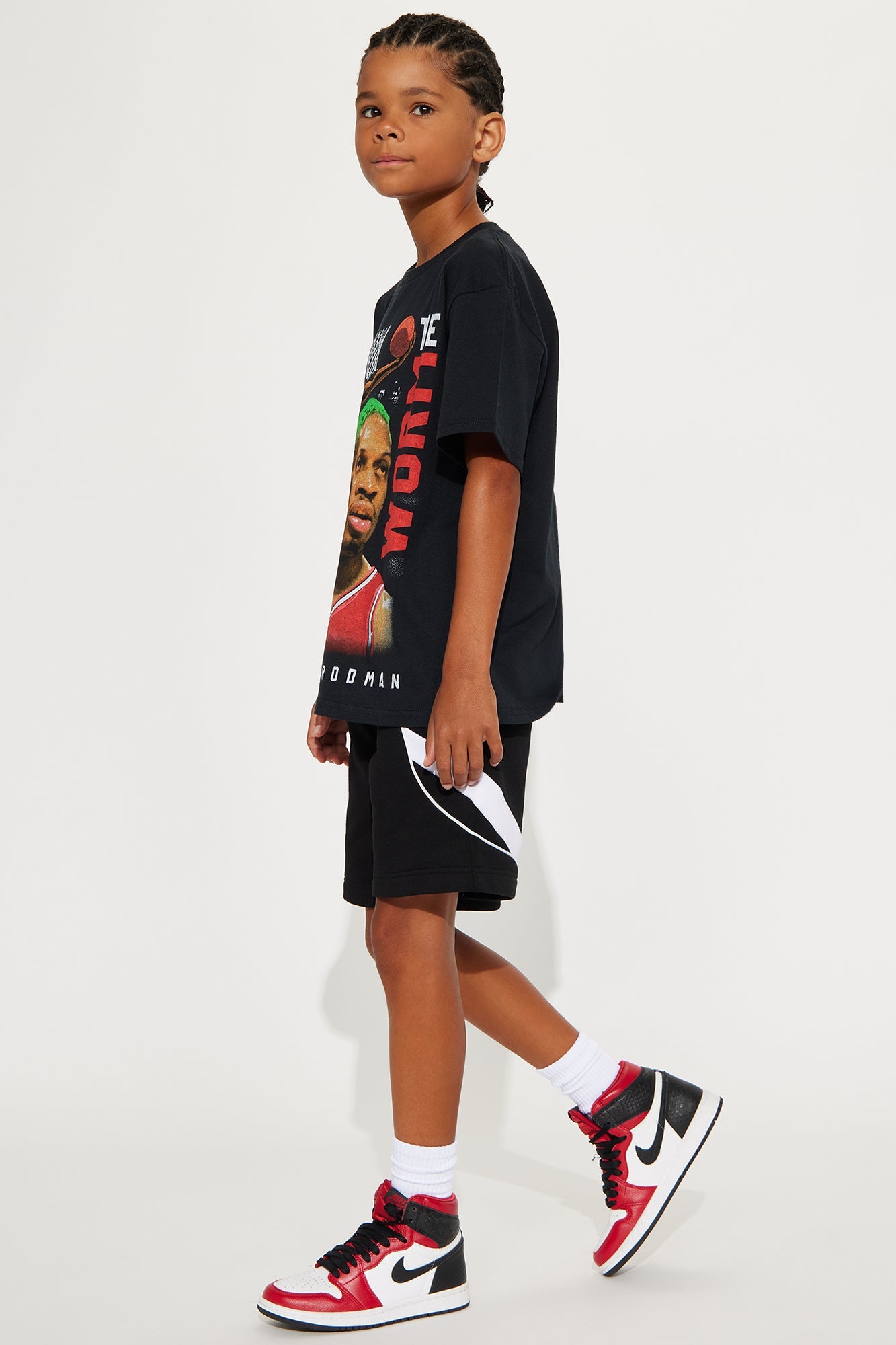 Mini Tyson Relaxed Best Impression Shorts - Black/combo