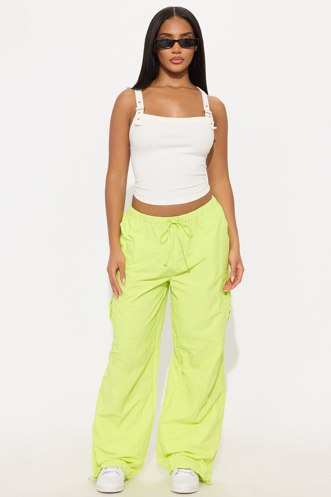 Keep That Energy Windbreaker Jogger 29″ - Lime