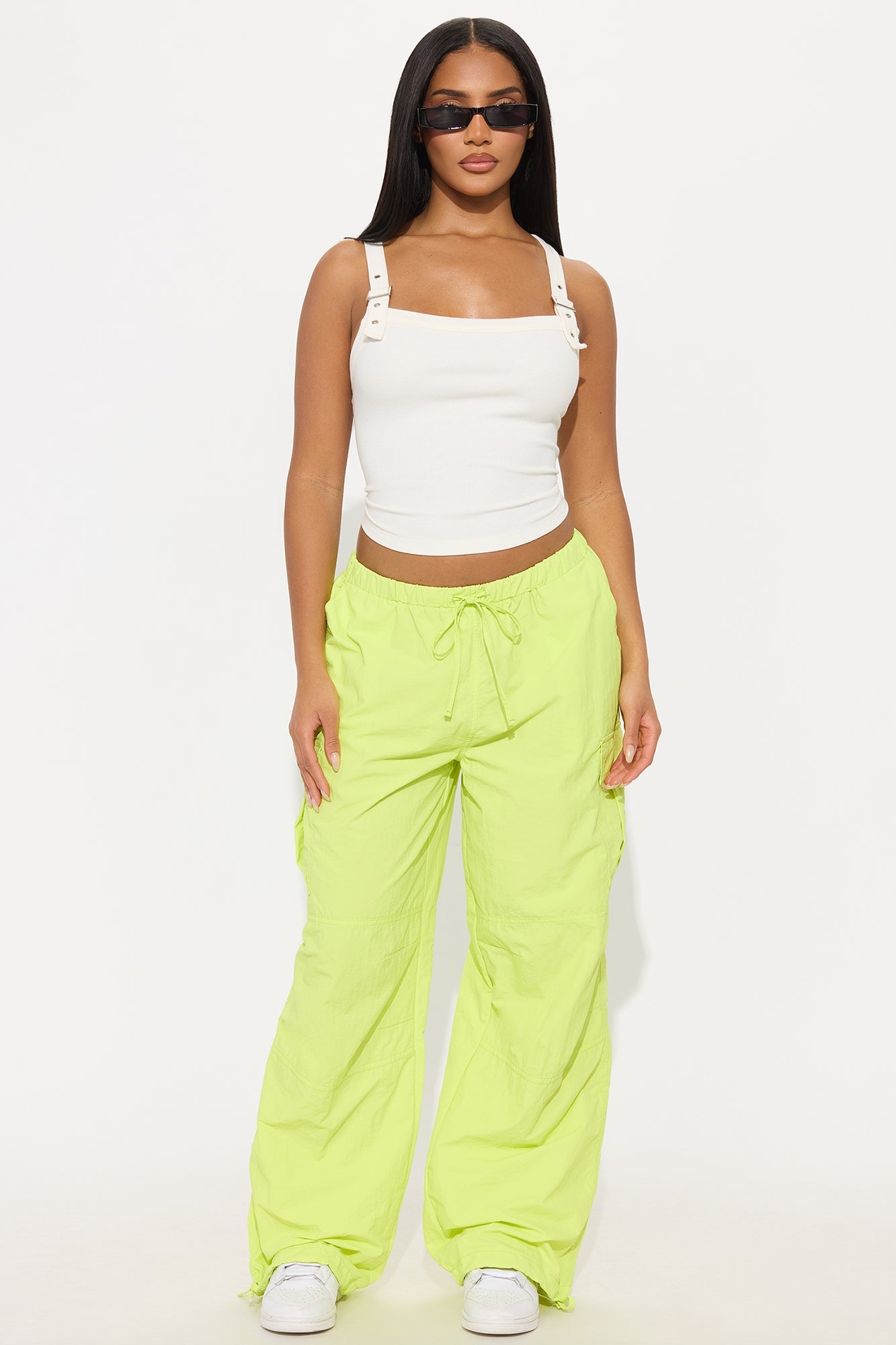 Keep That Energy Windbreaker Jogger 29″ - Lime