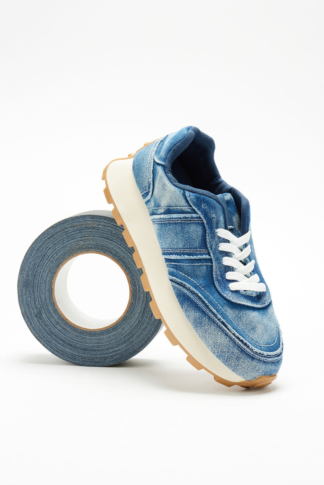 Kalia Denim Sneakers - Blue