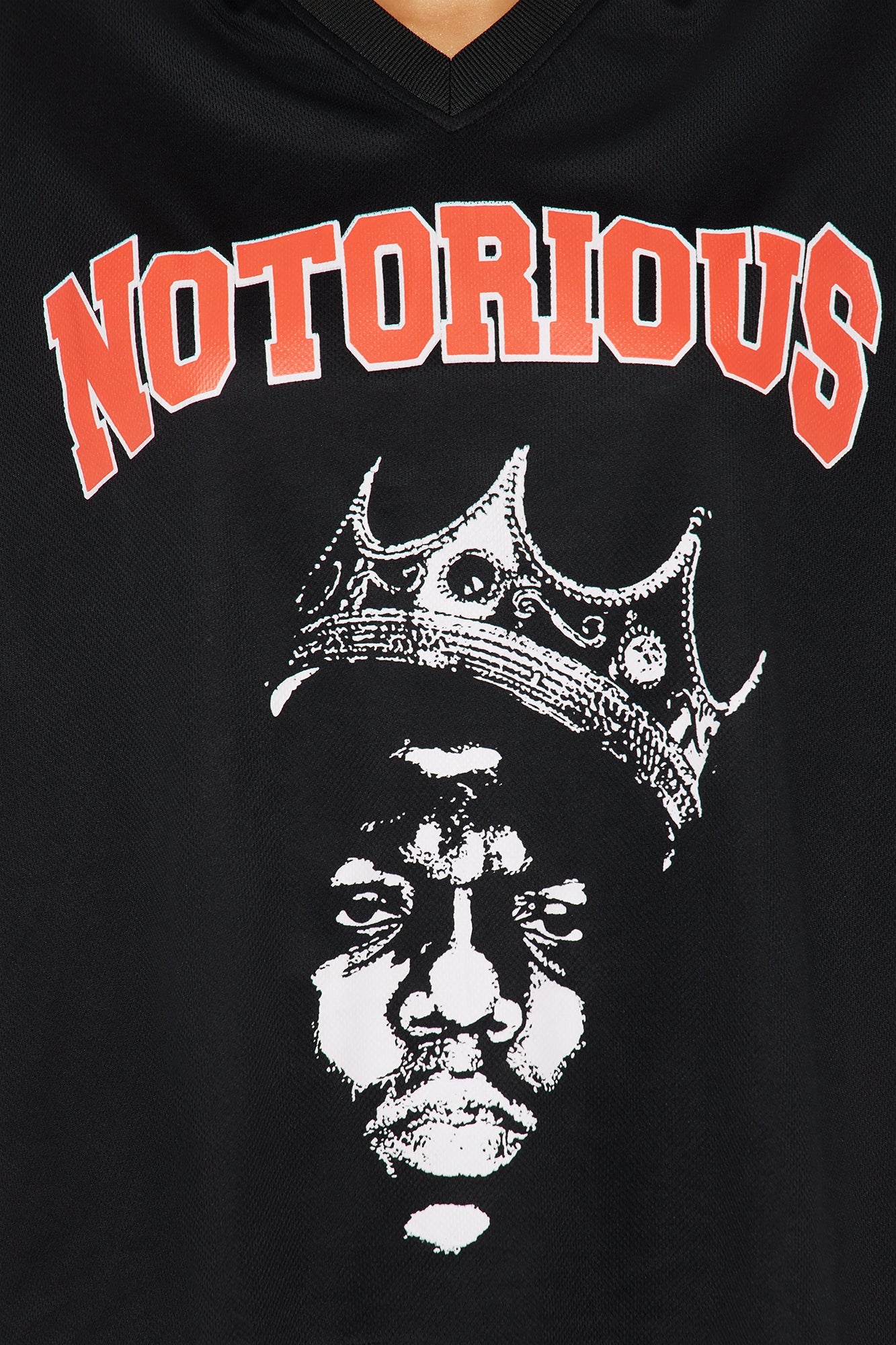The Notorious B.I.G. Jersey Tee - Black