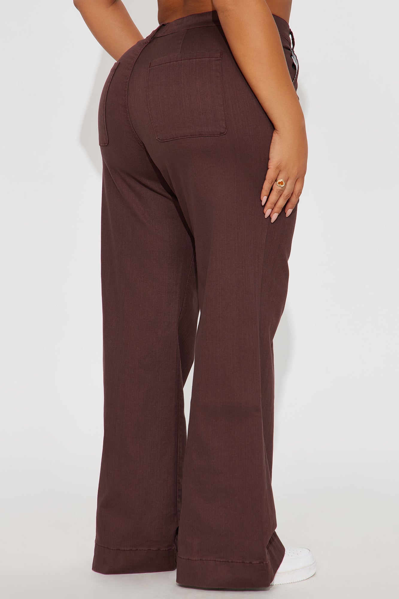 Margot Classic Color Trouser Jean - Brown