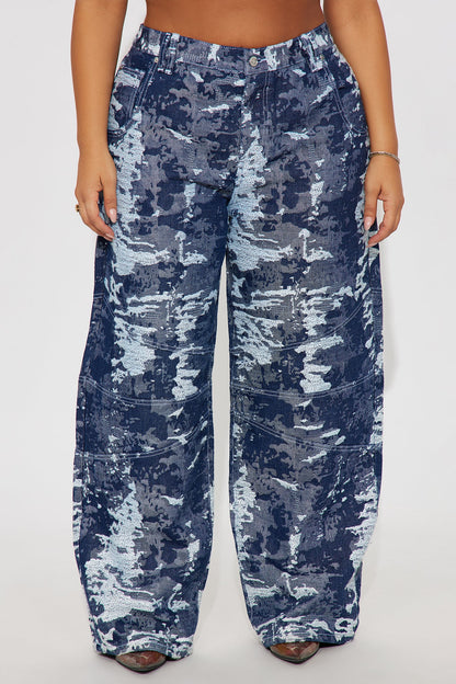 Berlin Baggy Jeans - Dark Denim