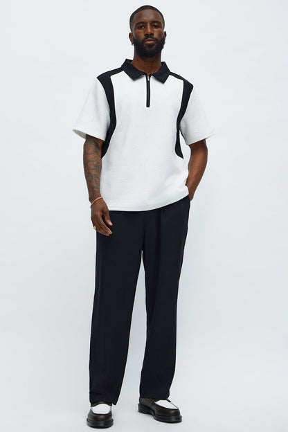 Millionaire Mindset Polo - Cream/combo