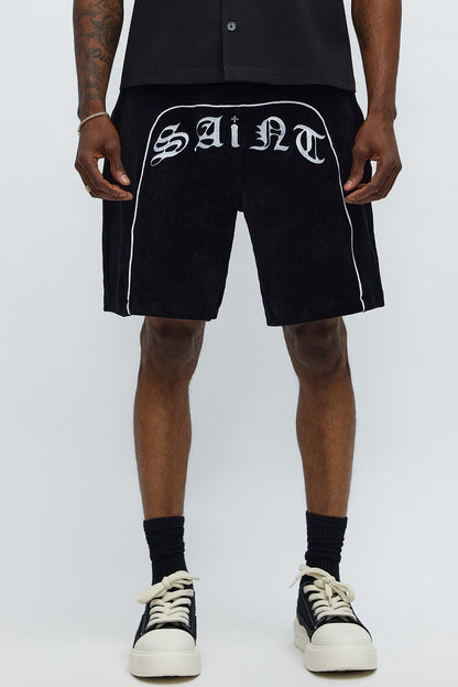 Saint Sweatshort - Black