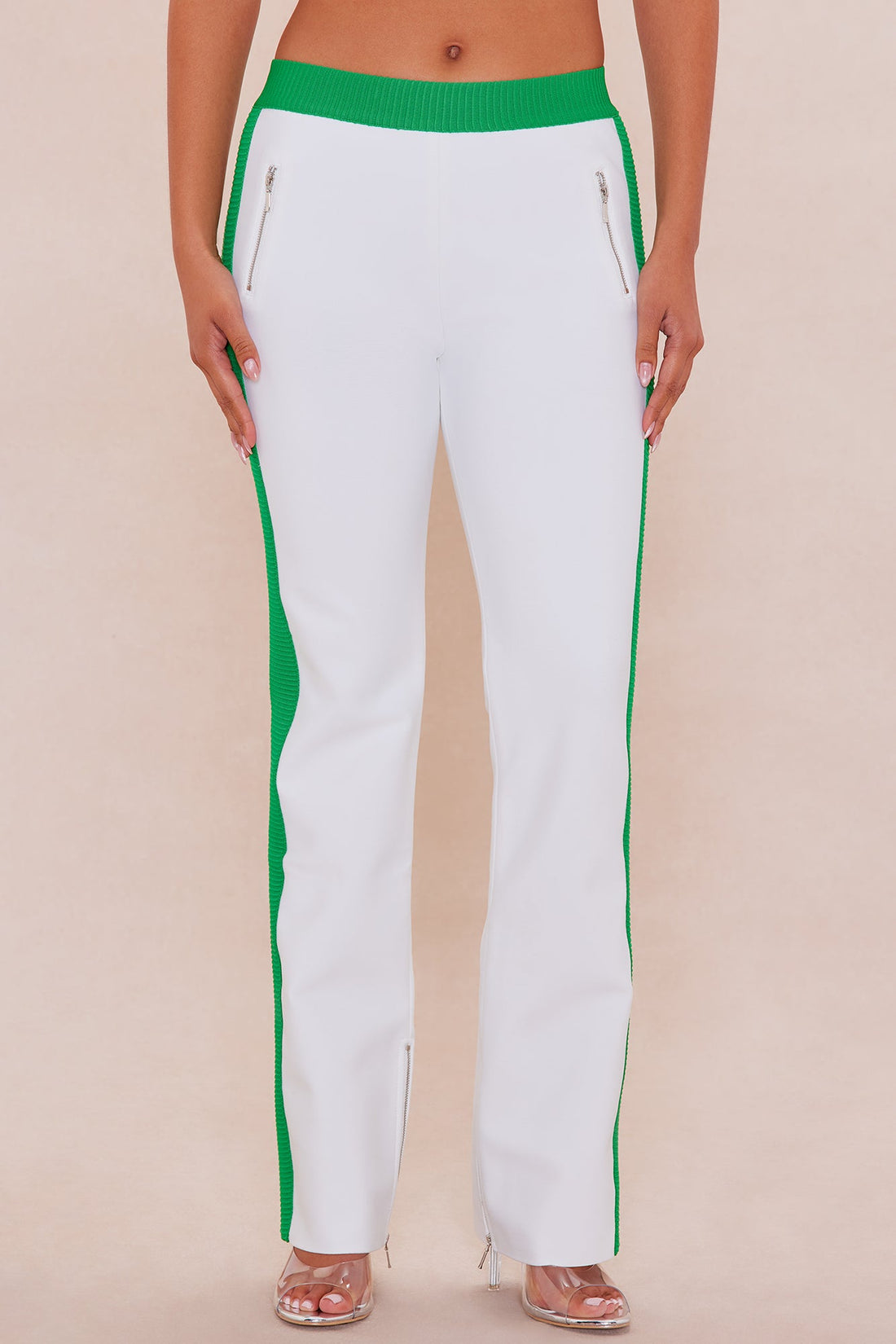 Blair Bandage Pant - White/combo