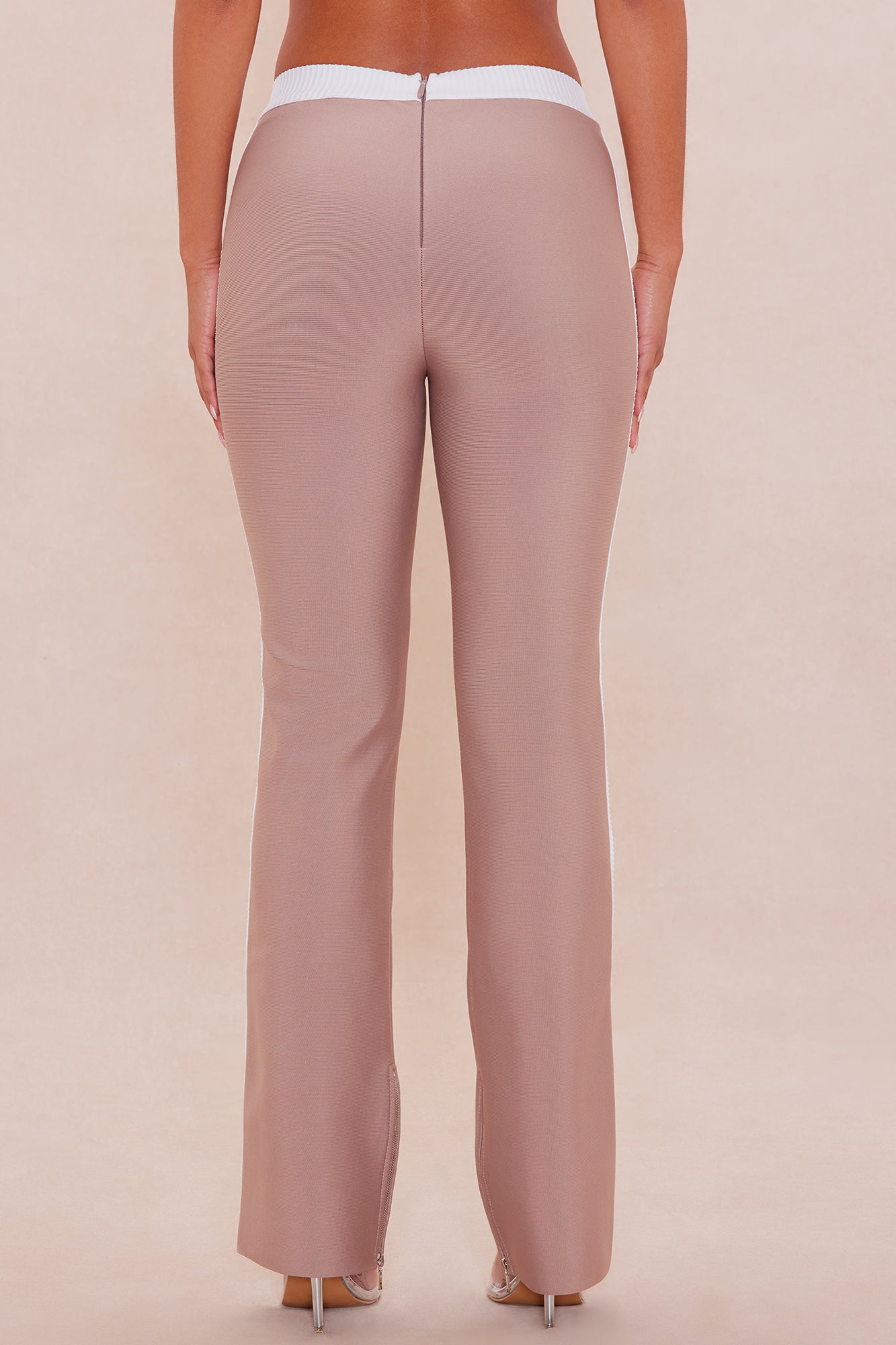 Blair Bandage Pant - Taupe/combo