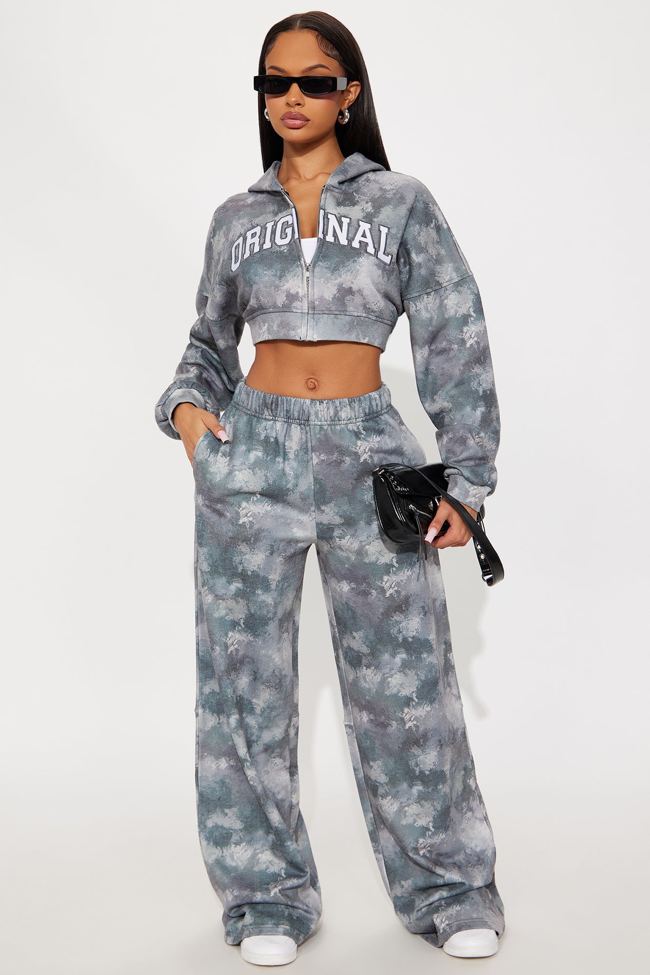 Original Energy French Terry Pant Set - Grey