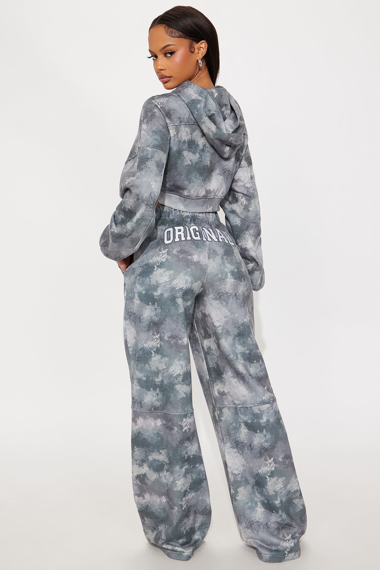 Original Energy French Terry Pant Set - Grey