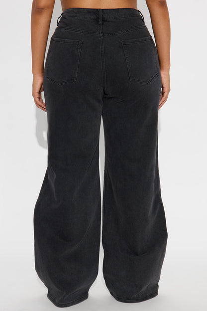 Tall Bonafide Basic Straight Leg Jeans - Black Wash