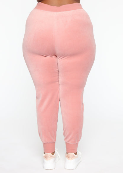 The Original Trendsetter Velour Set - Mauve