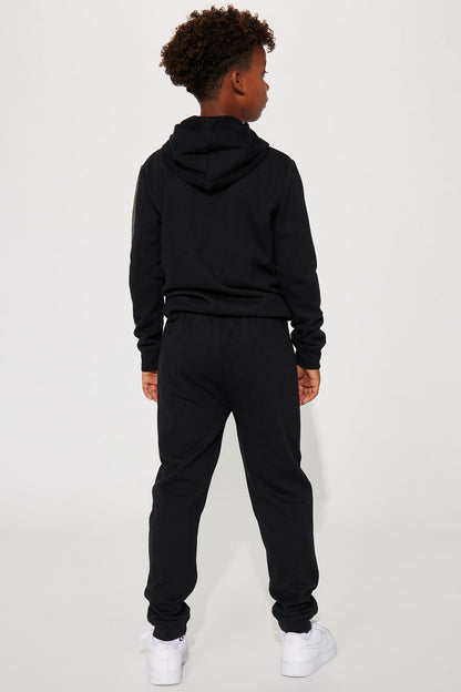 Mini Sonic Gotta Go Fast Fleece Jogger Set - Black