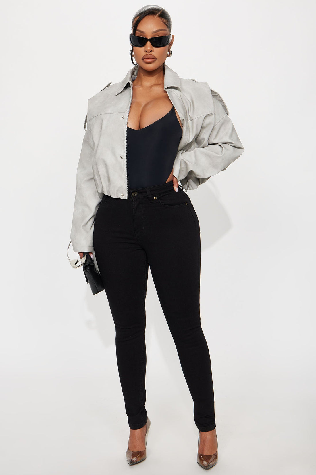 In The Black Skinny Jeans - Black