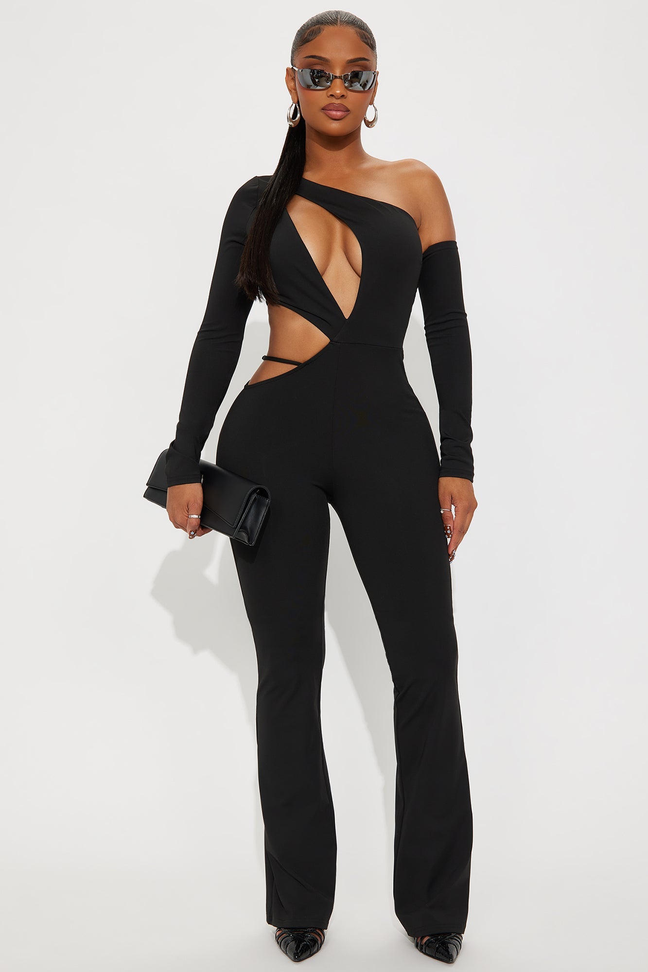 Get It Right Jumpsuit - Black
