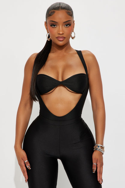 Hotshot Hottie 3 Piece Pant Set - Black