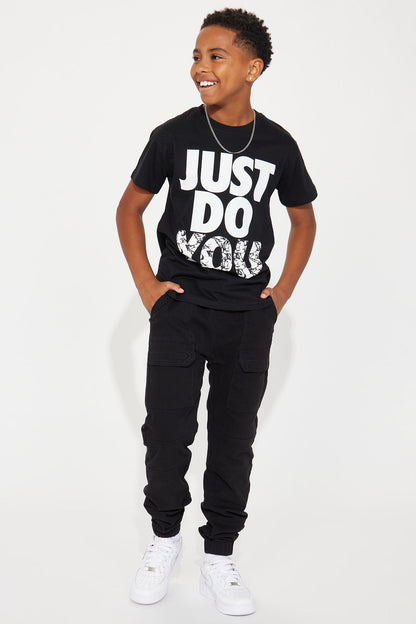 Mini Just Do You T-Shirt - Black