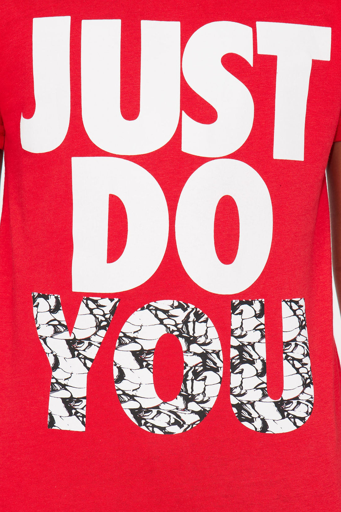 Mini Just Do You T-Shirt - Red